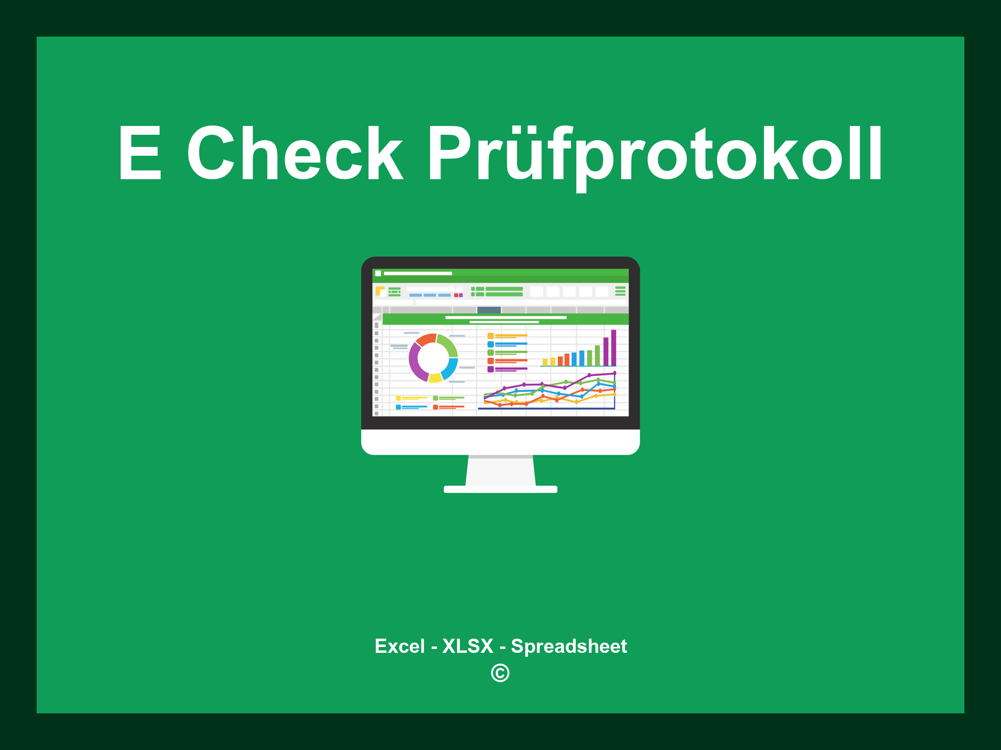 E Check Prüfprotokoll Excel