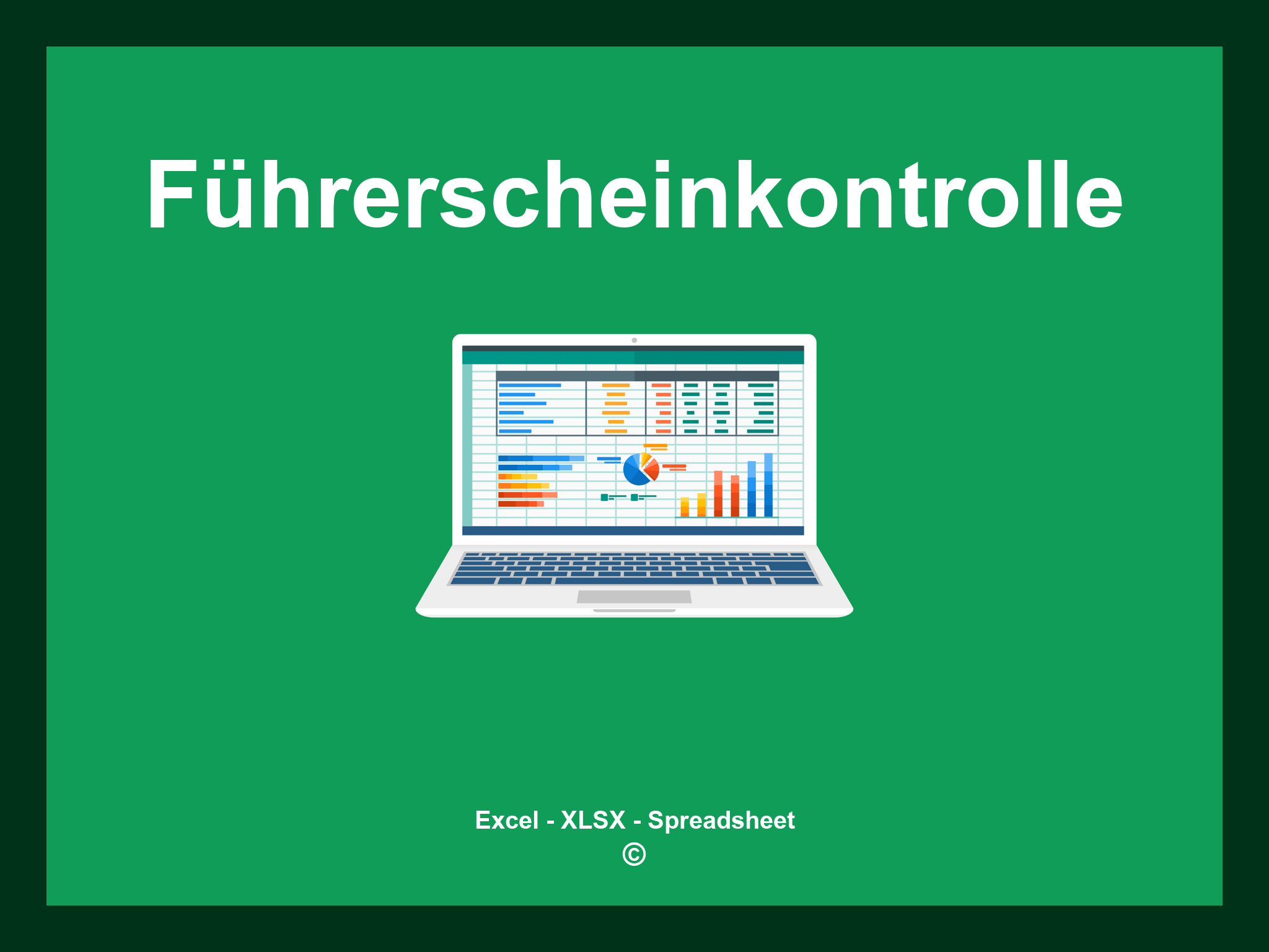 Führerscheinkontrolle Excel Vorlage