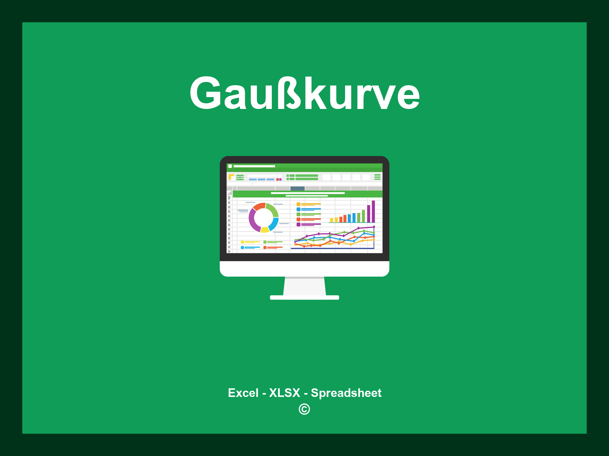 Gaußkurve Excel