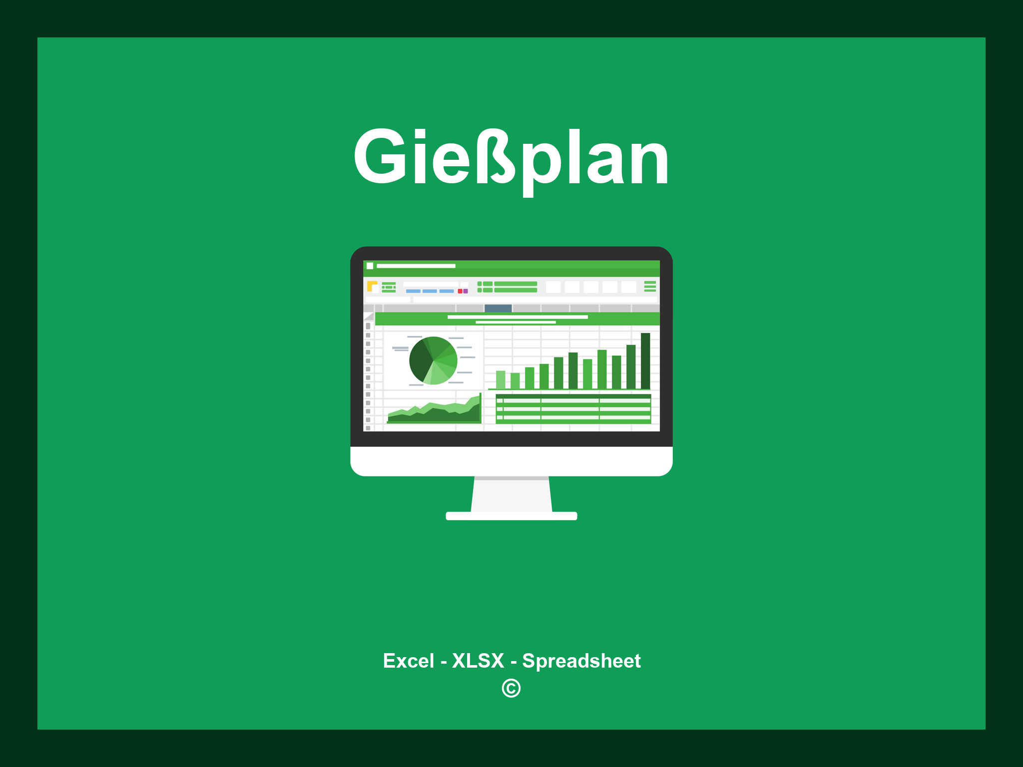 Gießplan