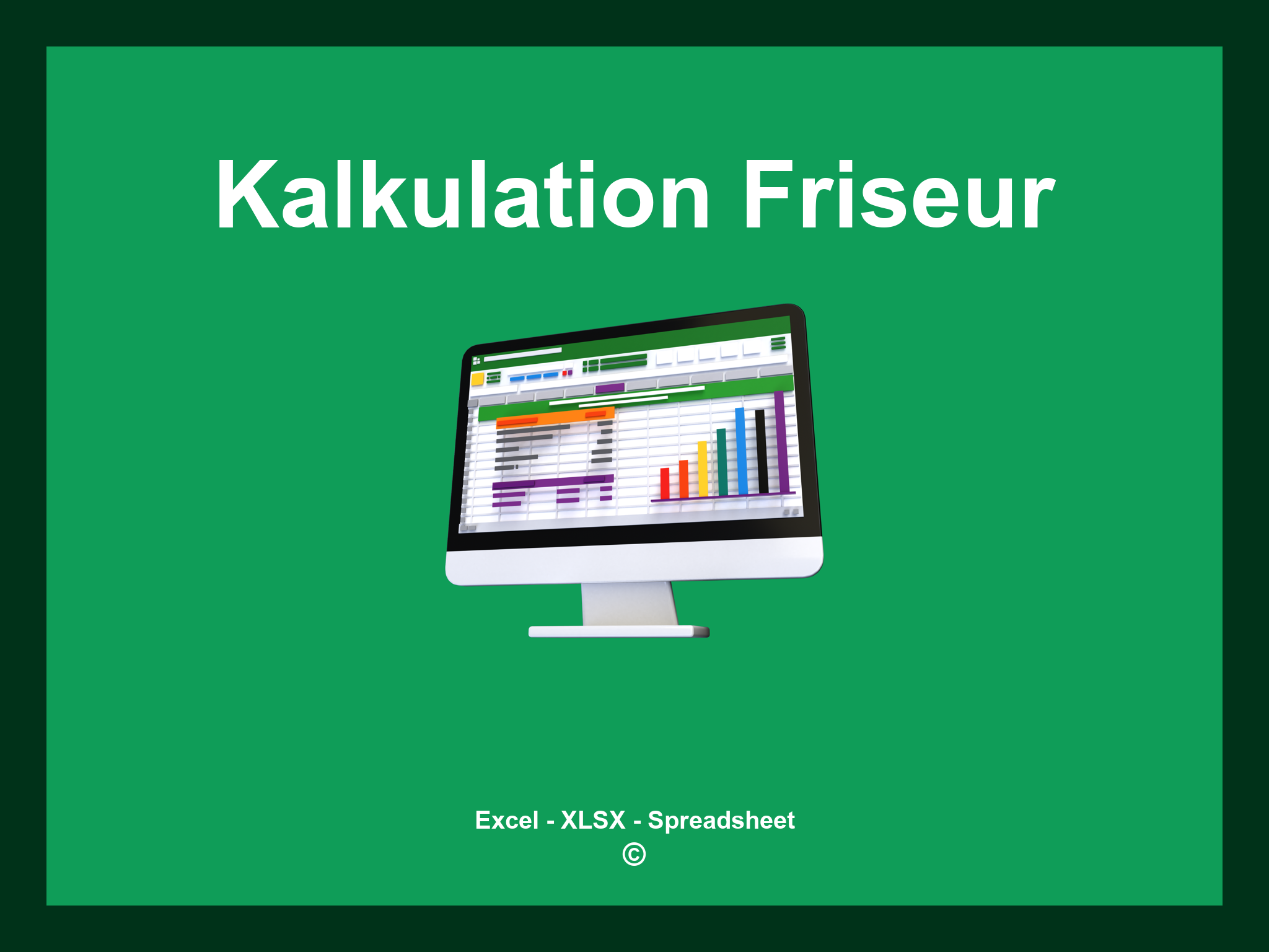 Kalkulation Friseur Excel Vorlage