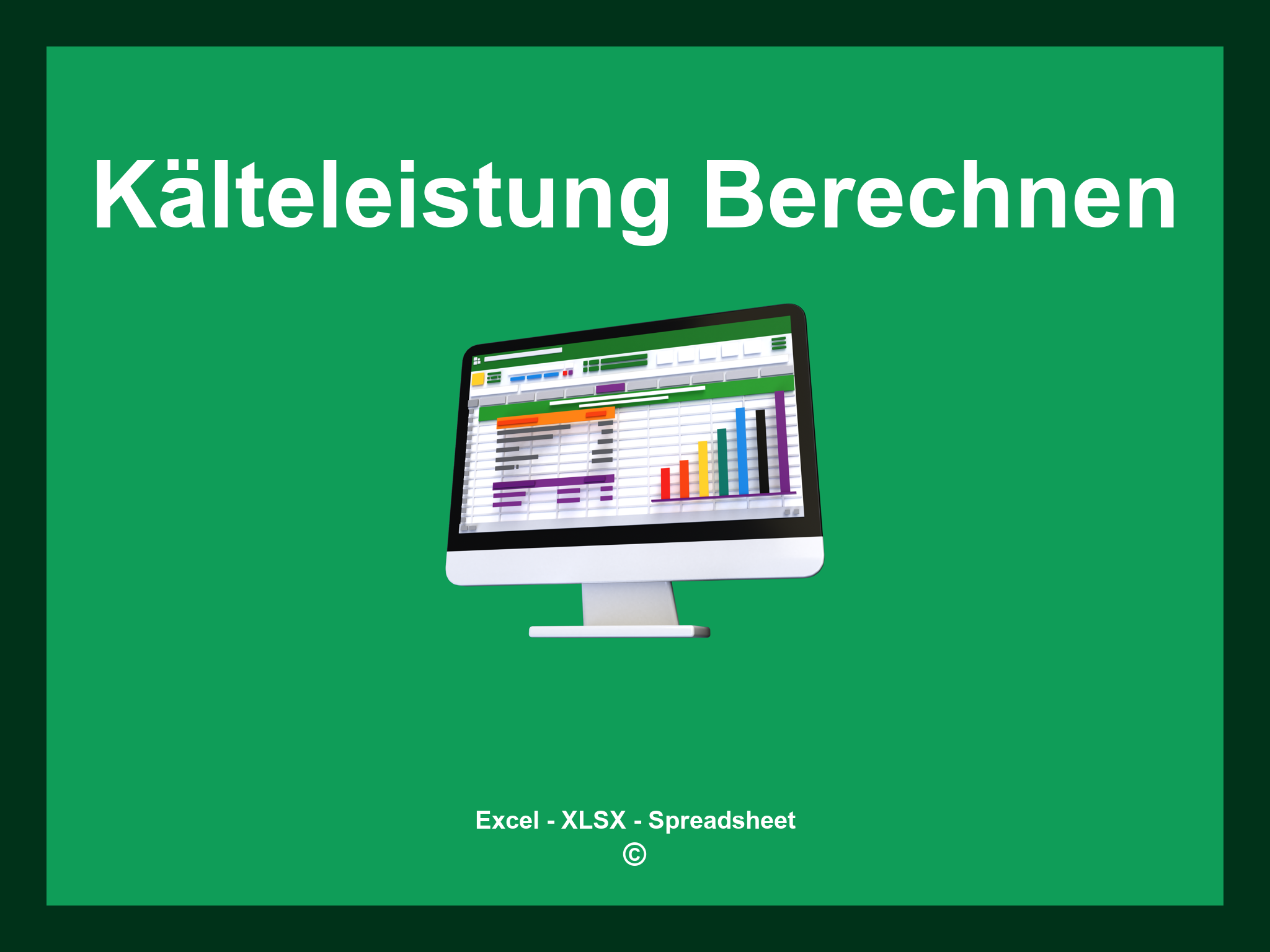 Kälteleistung Berechnen Excel