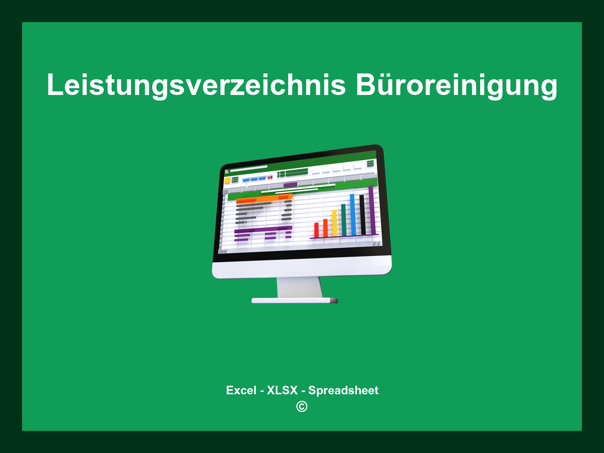 Leistungsverzeichnis Büroreinigung Vorlage