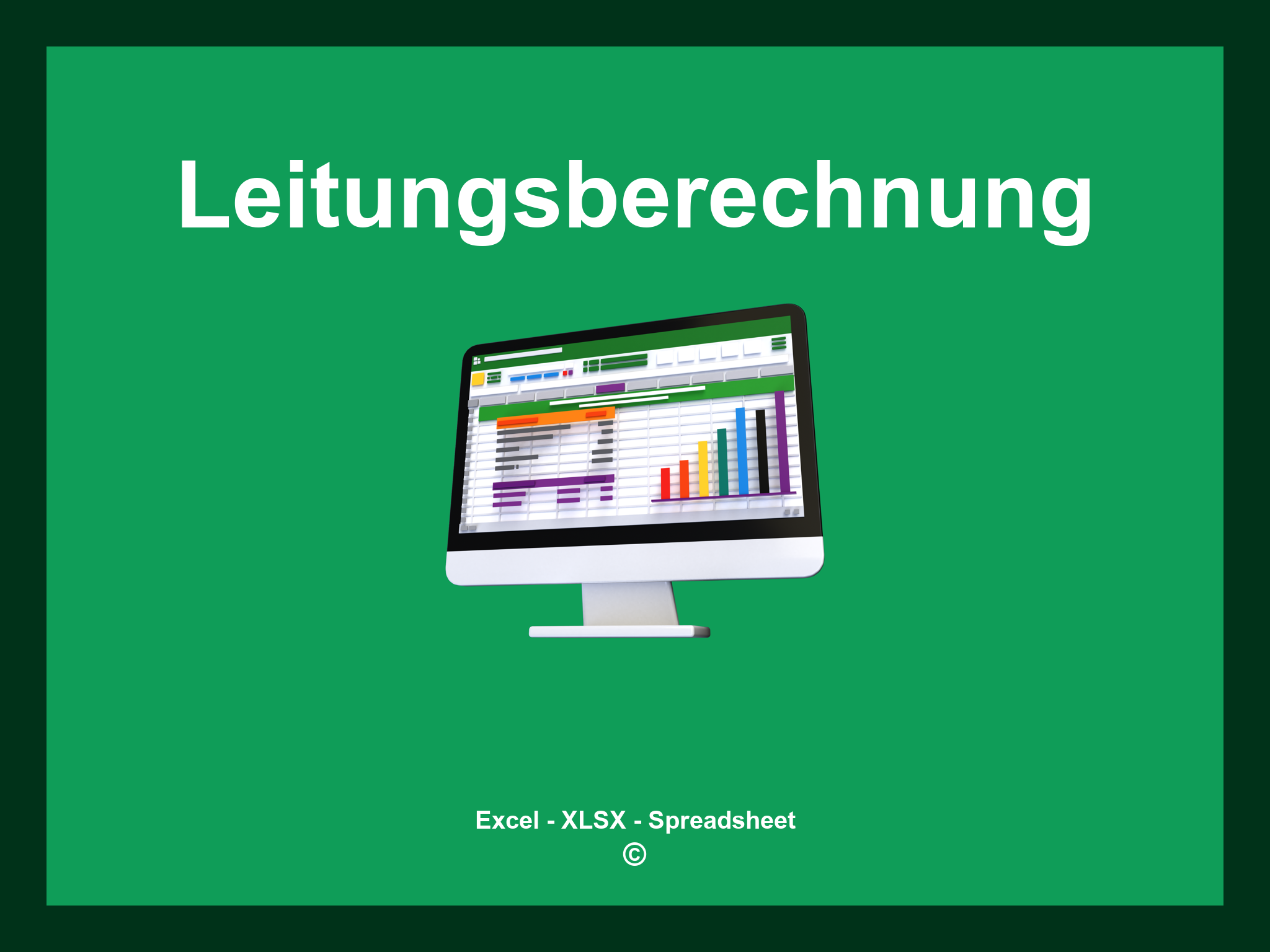 Leitungsberechnung Excel