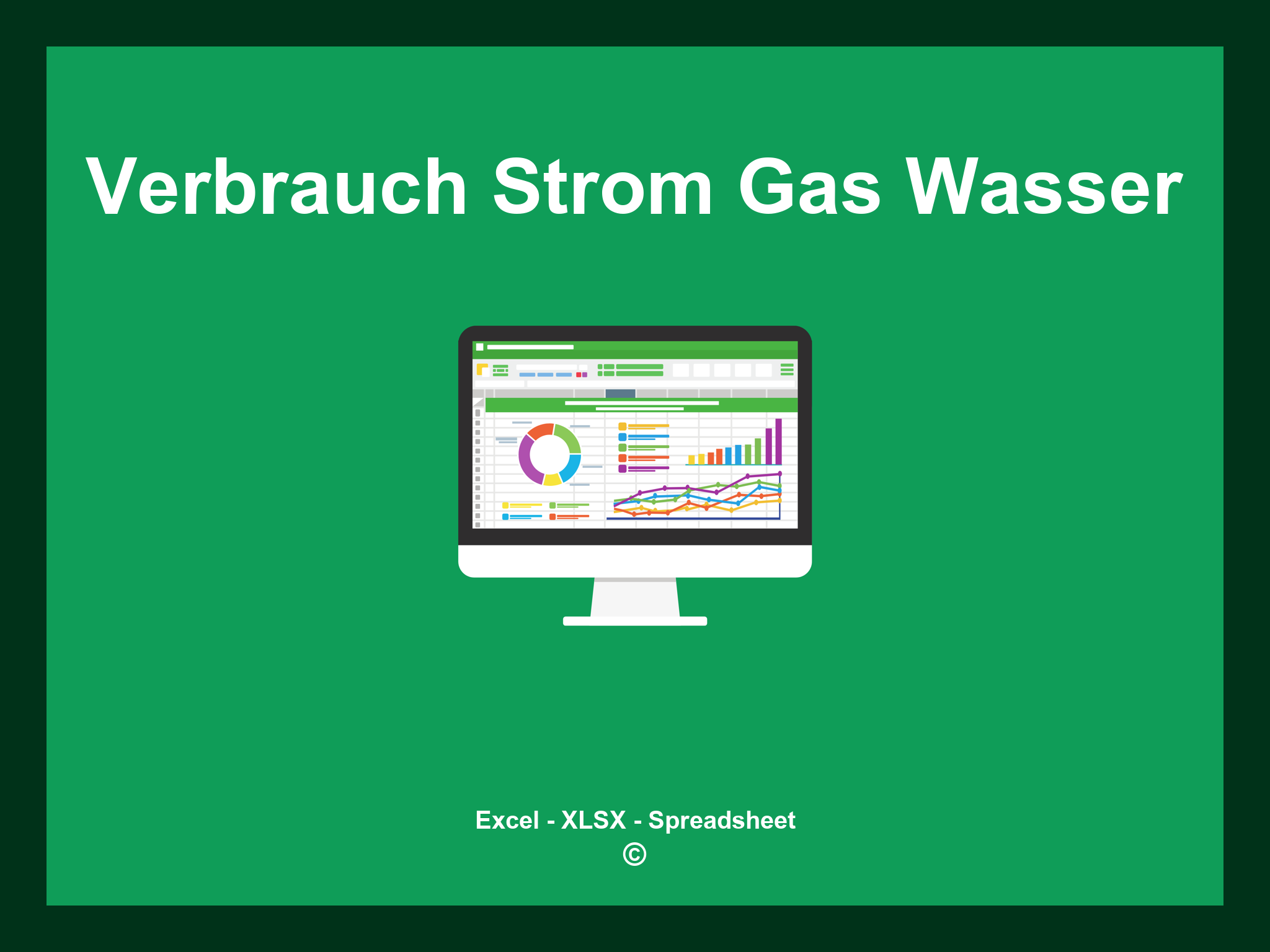 Excel Verbrauch Strom Gas Wasser