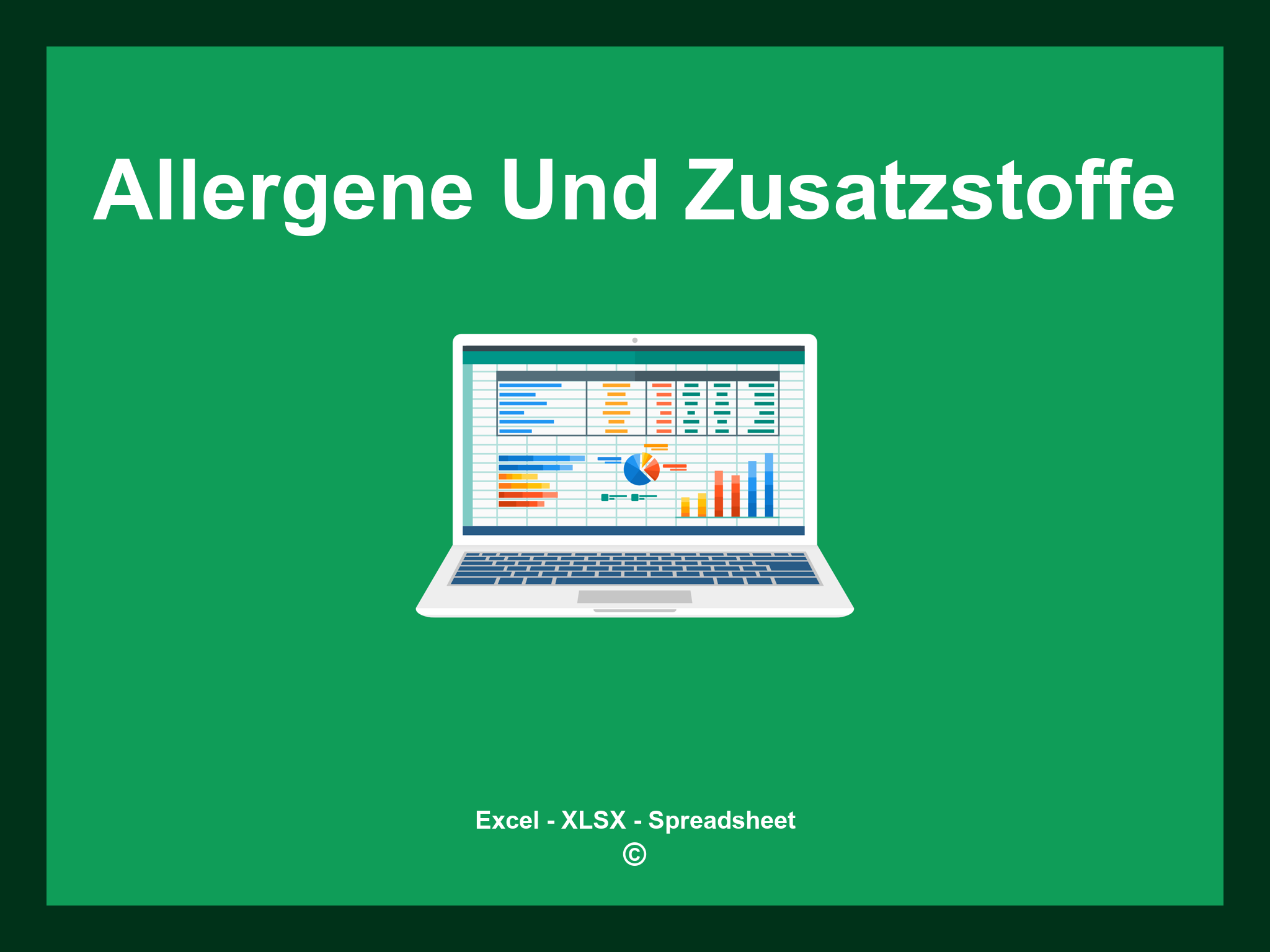 Vorlage Allergene Und Zusatzstoffe